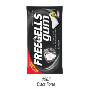 01955 - CHICLE FREEGELLS GUM EXTRA FORTE 15UN