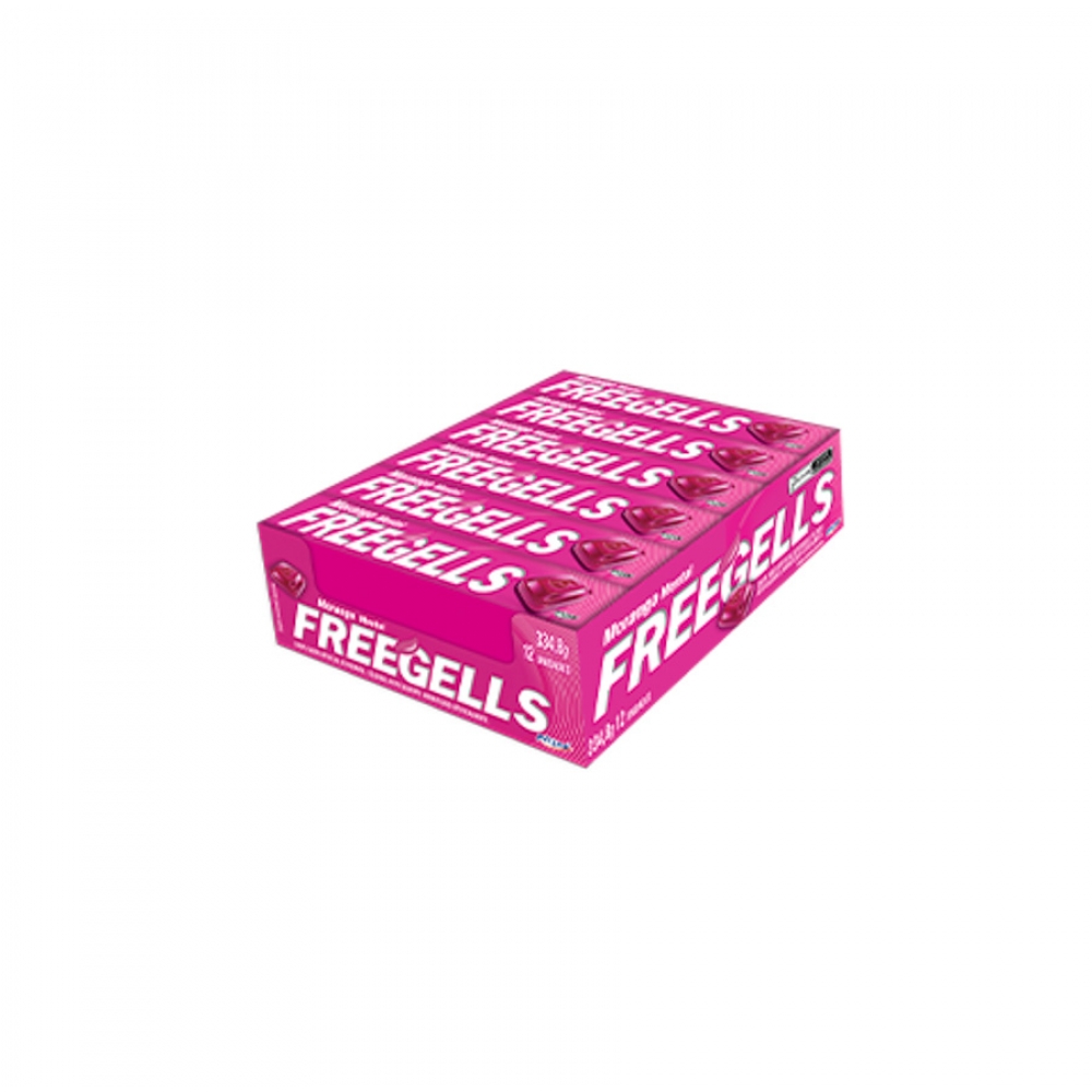 01933 - DROPS FREEGELLS PLAY MORANGO 12UN - 01933