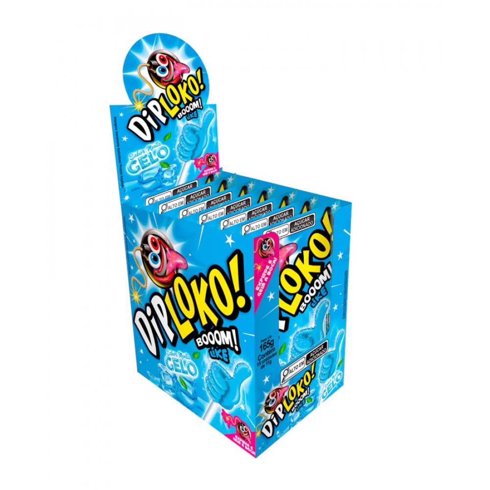 01667 - DIPLOKO BOOM GELO LIKE 15X11G - 01667