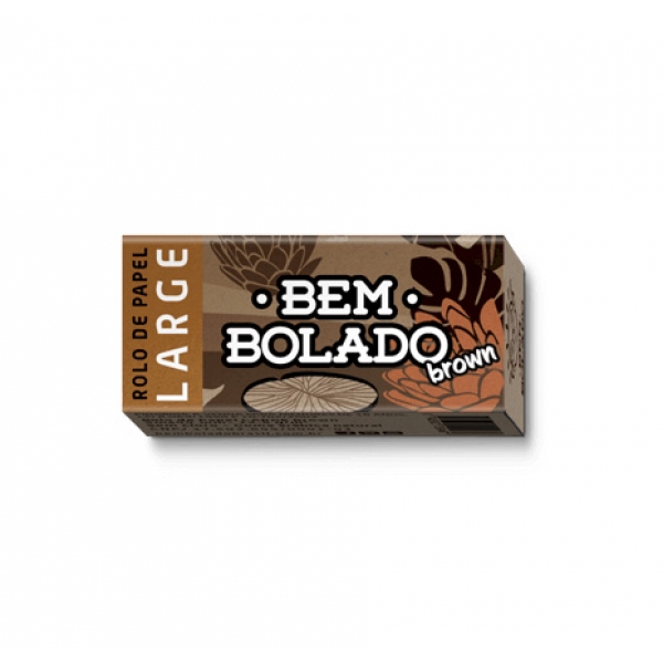 00853 - BEM BOLADO SEDA ROLLS BROWN - 00853