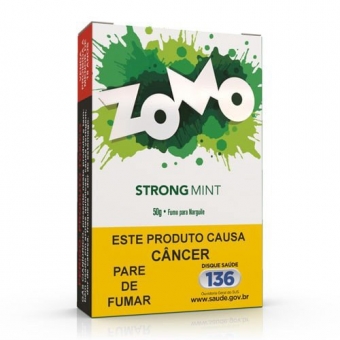 00325 - ZOMO STRONG MINT (HORTELA/CANA DE ACUCAR