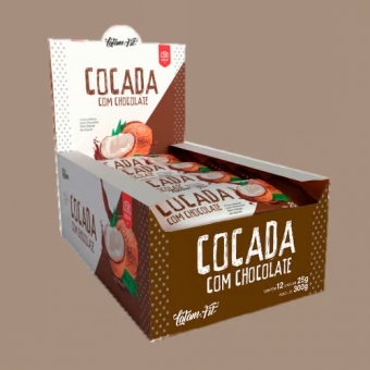 02421 - LATAM FIT COCADA C/ CHOCO ZERO ACUCAR 12X25G