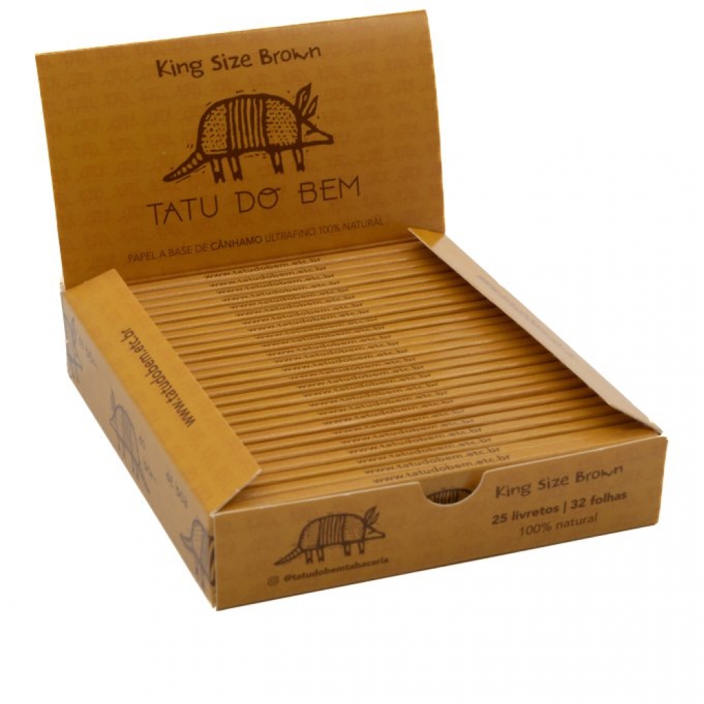 01614 - TATU DO BEM SEDA BROWN LARGE - 01614