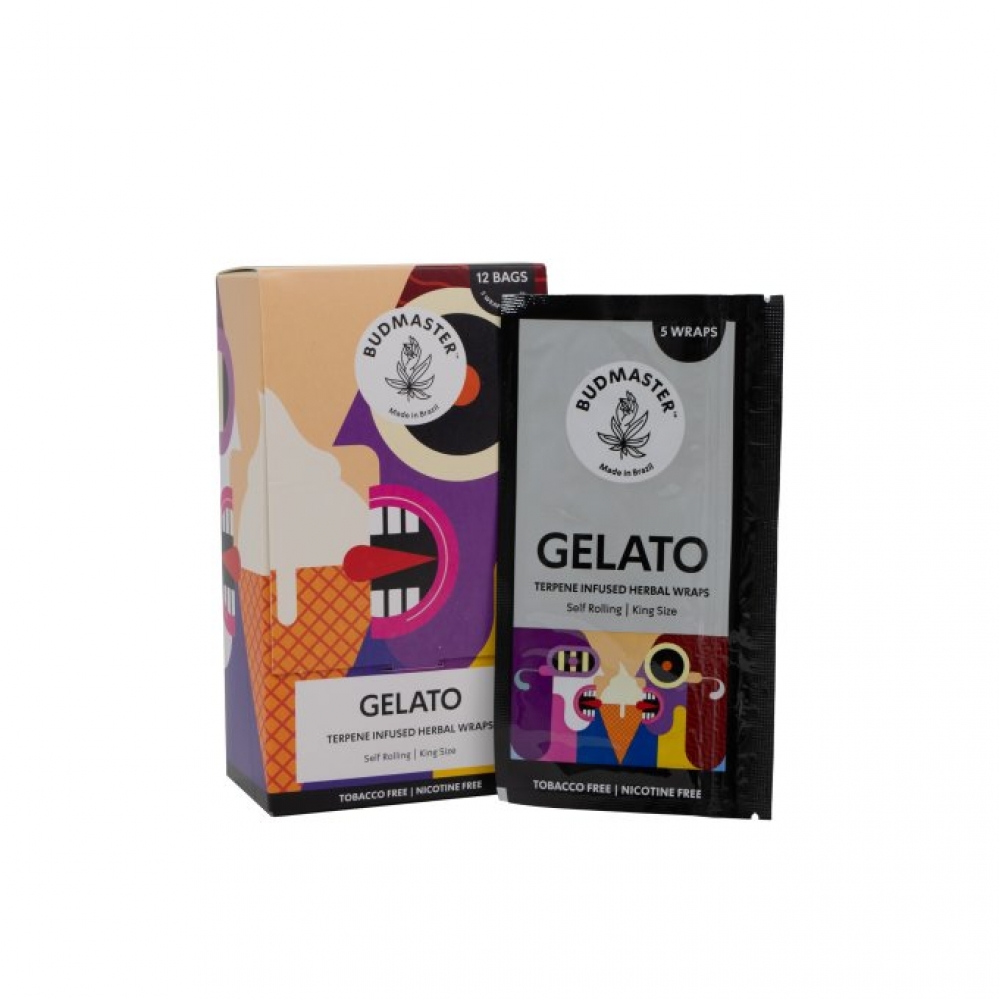 01484 - BUDMASTER BLUNT WRAPS GELATO - 01484