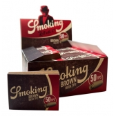 02034 - SMOKING PITEIRA DE PAPEL BROWN MEGA TIPS C/30 LIVR - 02034