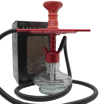 01710 - NARGUILE NICK ELEGANCY VERMELHO