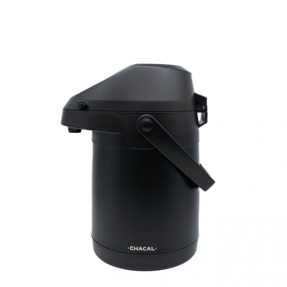 01435 - GARRAFA TERMICA INOX PRETA 2,5L - 01435