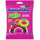 02355 - BALA GOMA GOMUTCHO ANEIS SORT ACI 64G - 02355