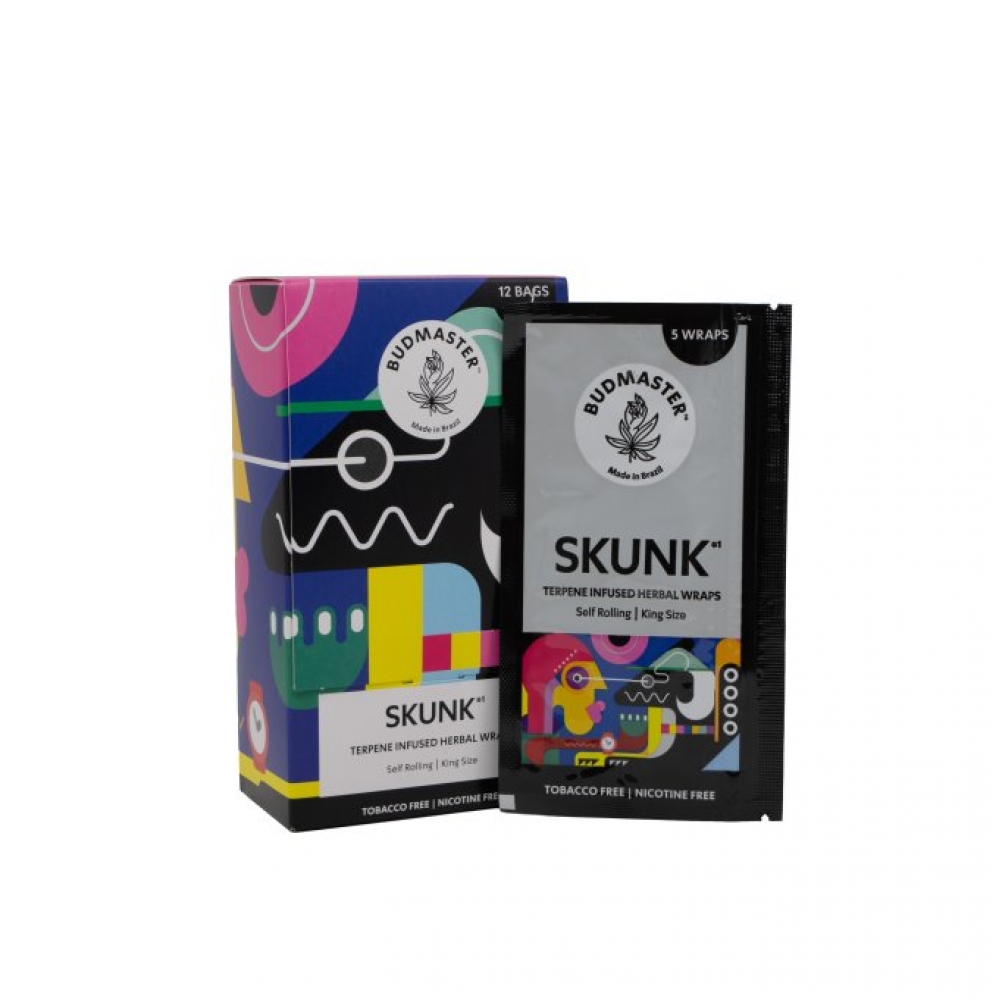 01489 - BUDMASTER BLUNT WRAPS SKUNK - 01489