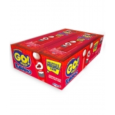 01970 - BALA TUBINHO GO JELLY MINI MORANGO 15G - 01970