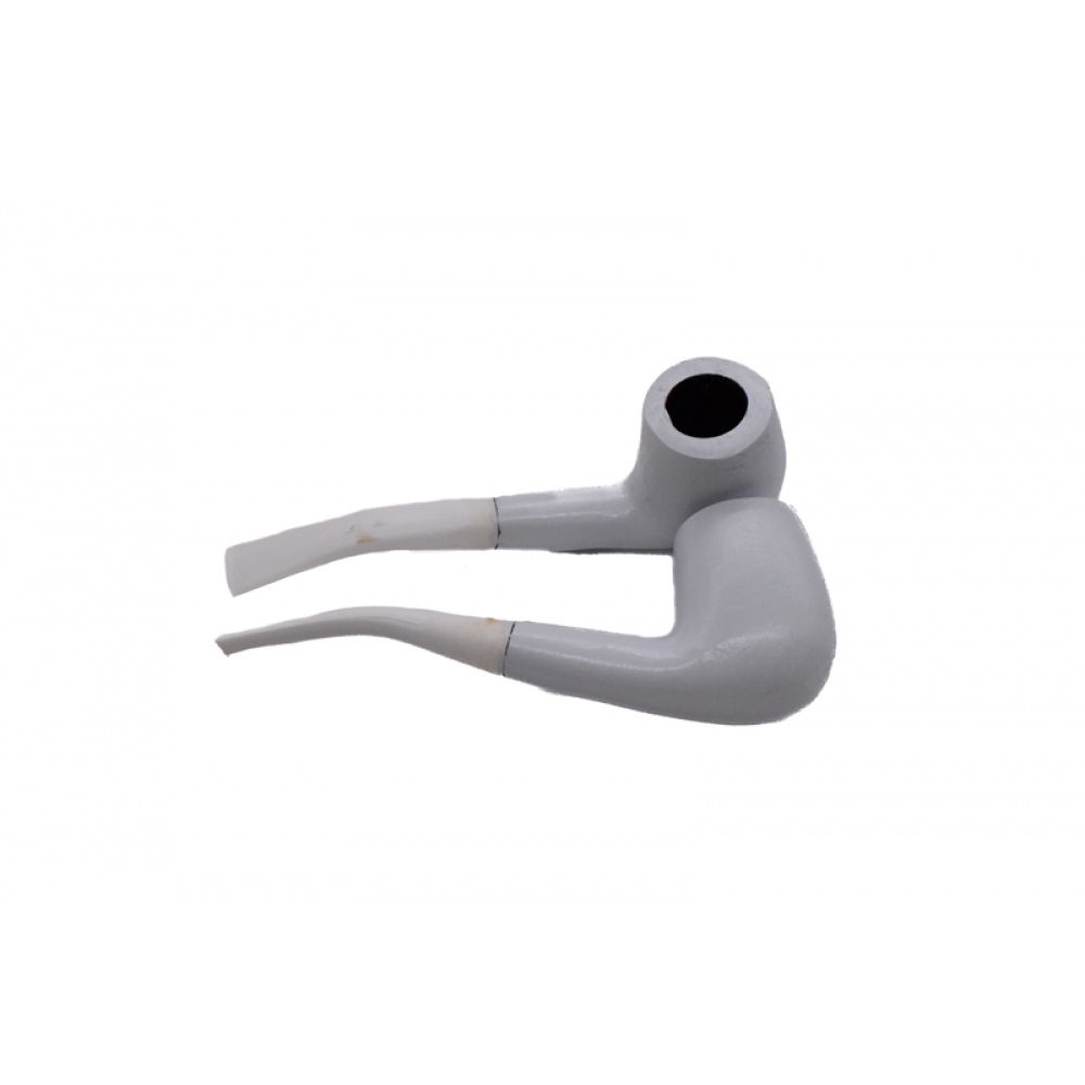 02230 - CACHIMBO BRANCO CURVO - 02230