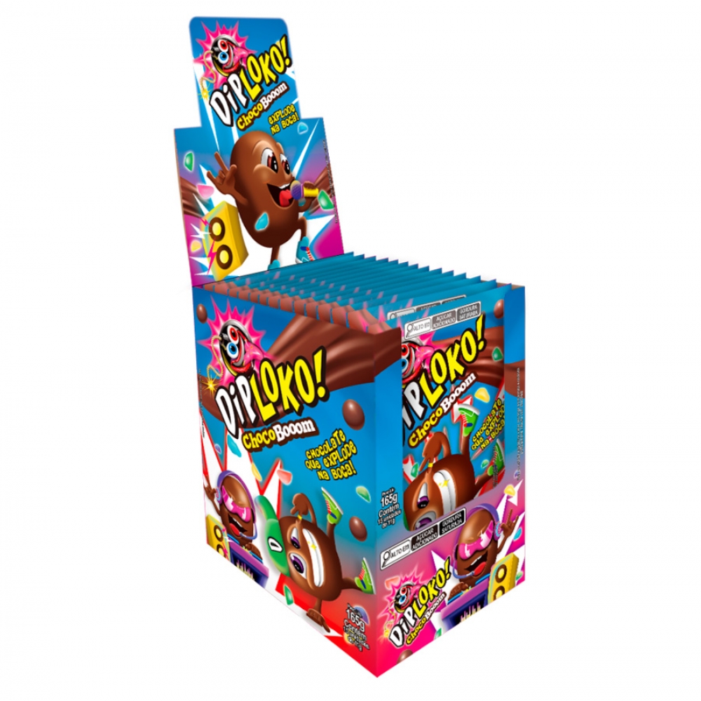 01685 - DIP LOKO CHOCO BOOM 15X11G - 01685