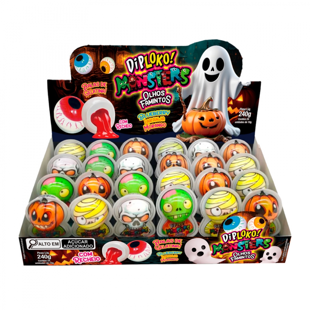 01853 - OLHOS FAMINTOS HALLOWEEN - 01853