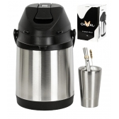 02028 - KIT GARRAFA TERMICA 2.5L INOX CHACAL - 02028