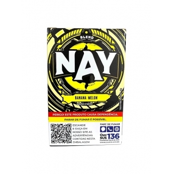 02026 - NAY BANANA MELON TABACO P/ NARGUILE 50G