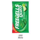 01922 - CHICLE FREEGELLS GUM MENTA 15UN - 01922