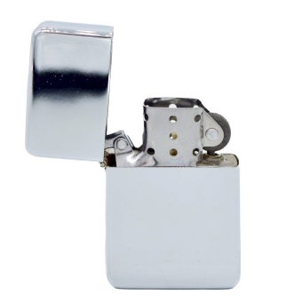 01109 - HIT CROMADO ACENDEDOR RECARREGAVEL