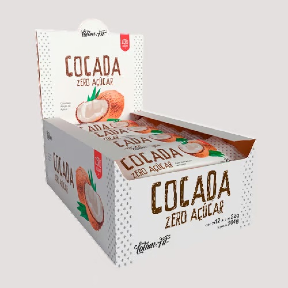 02422 - LATAM FIT COCADA ZERO ACUCAR 12X22G - 02422