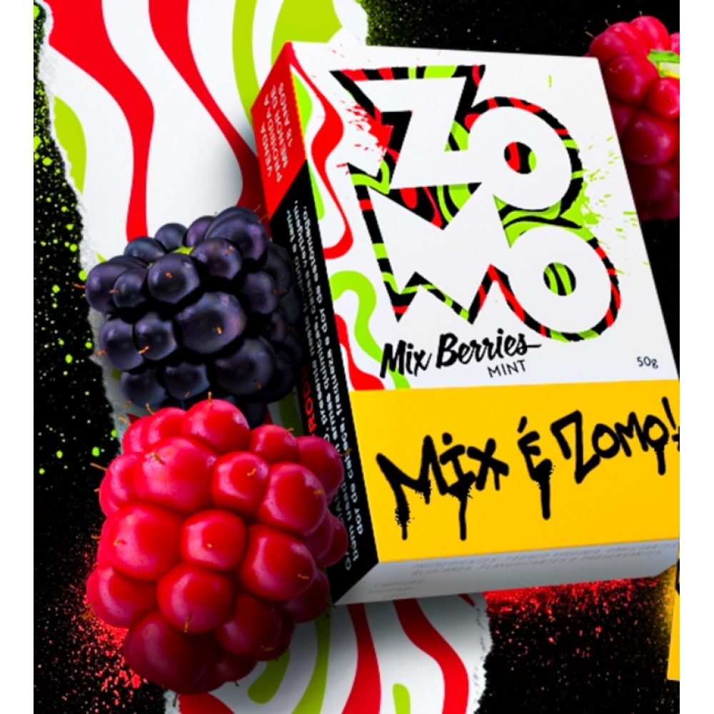 01816 - ZOMO MIX BERRIES MINT ESSENCIA - 01816
