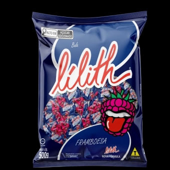 02300 - BALA MASTIGAVEL LILITH FRAMBOESA 500G