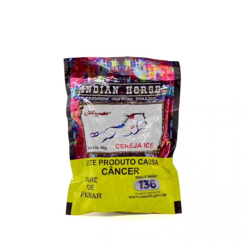 01049 - INDIAN HORSE CEREJA ICE FUMO MASCAR - 01049