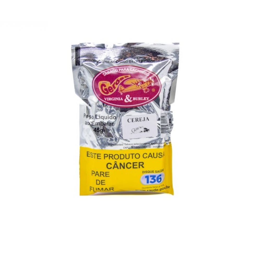 10067 - GEROSS CEREJA 45G TABACO CACHIMBO - 10067