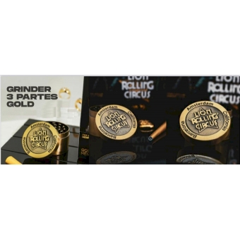 00650 - LRC DICHAVADOR GRINDER GOLD 3 PARTES