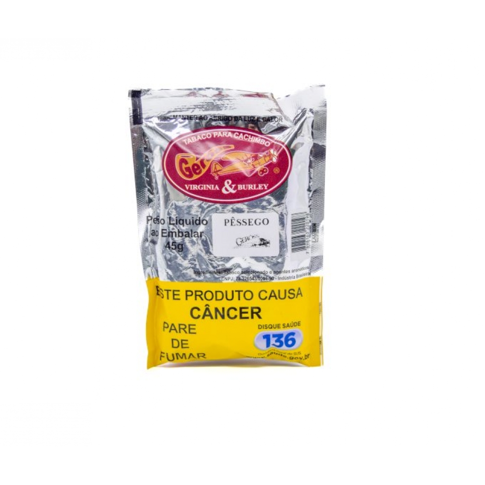 10071 - GEROSS PESSEGO 45G TABACO CACHIMBO - 10071