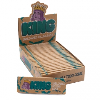 01814 - KING PAPER SEDA UNBLEACHED 1/4