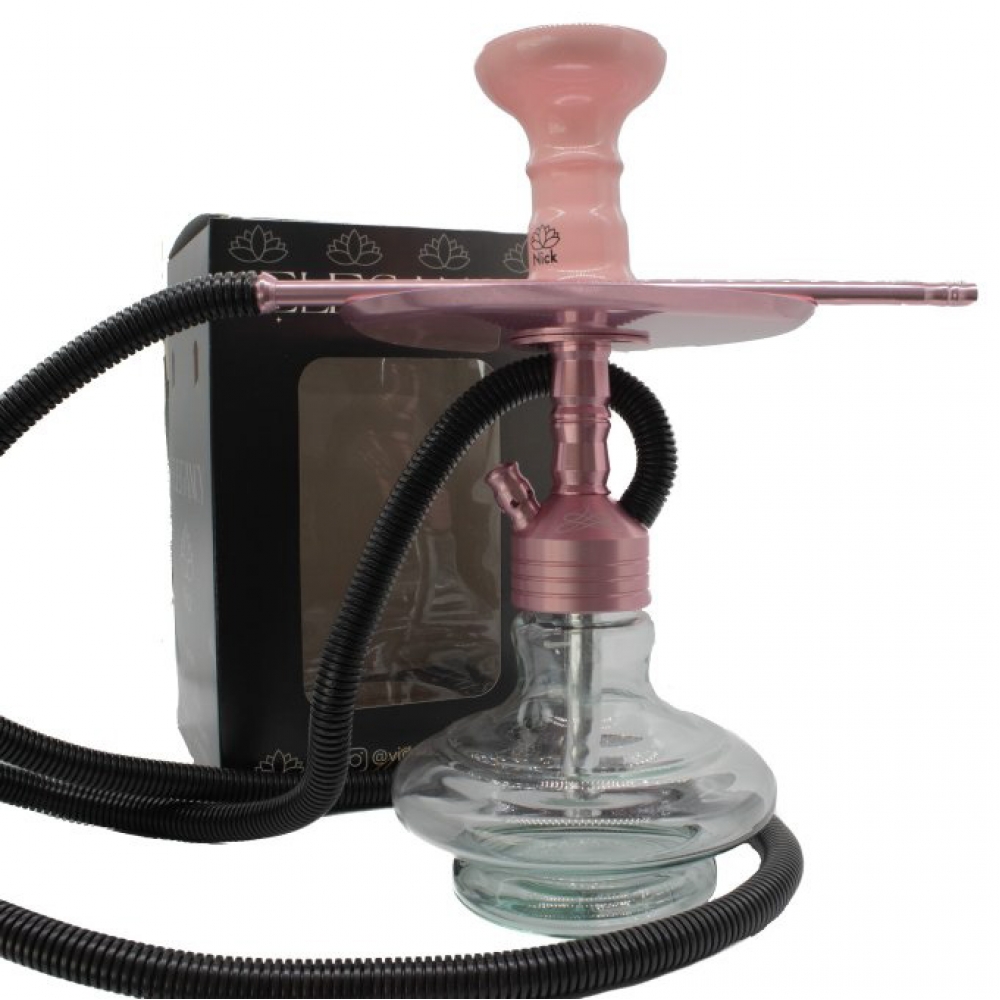 01711 - NARGUILE NICK ELEGANCY ROSA BB - 01711