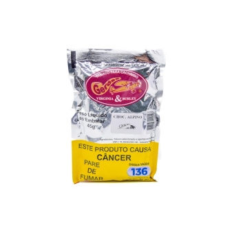10076 - GEROSS CHOC. ALPINO 45G TABACO CACHIMBO