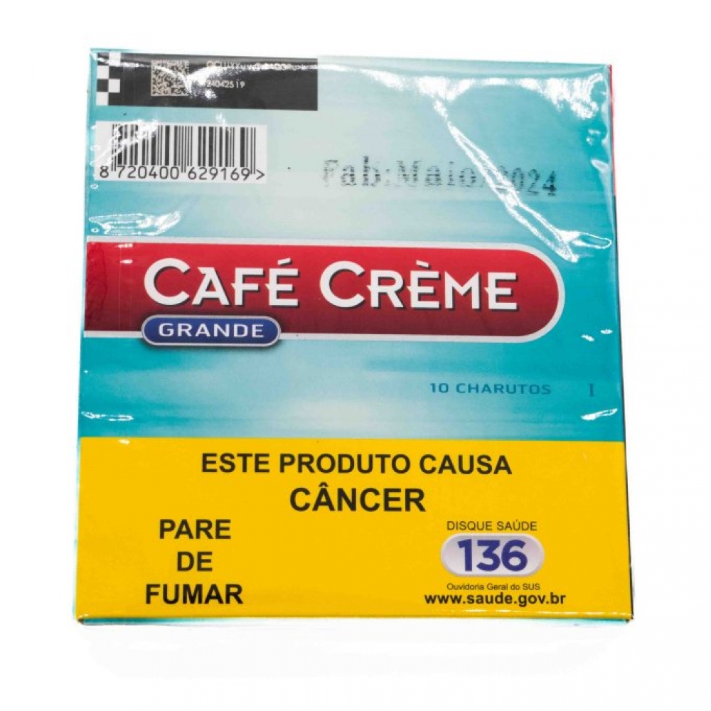 01702 - CHARUTO CAFE CREME AZUL - 01702