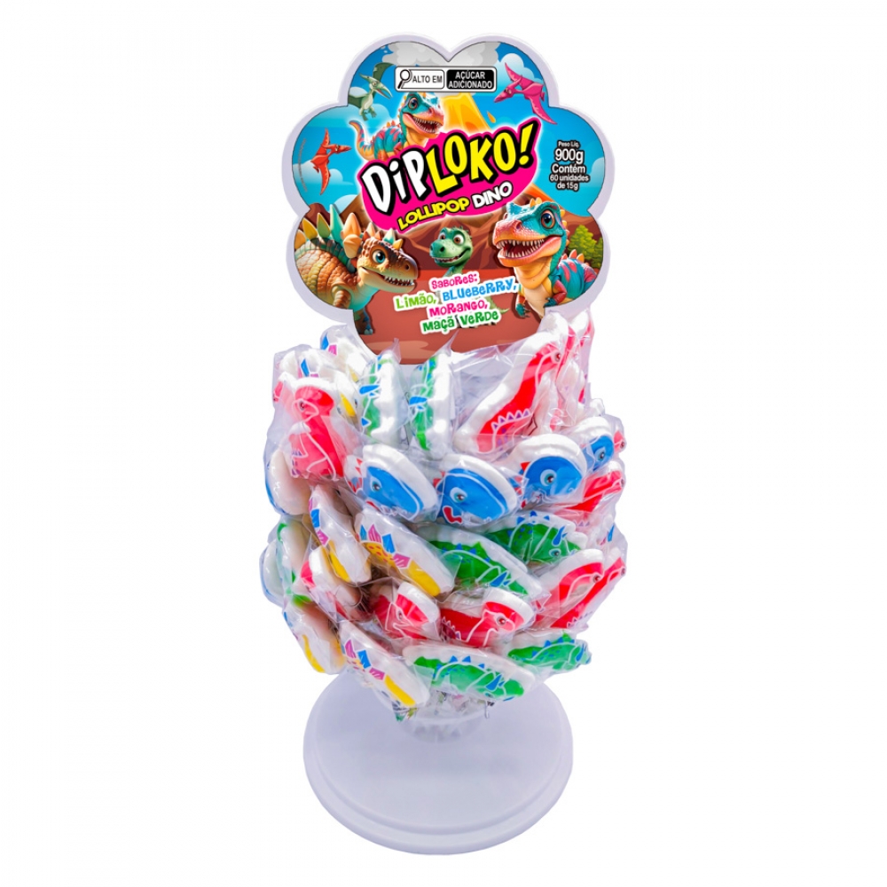 01860 - LOLLIPOP DINO SORTIDOS - 01860