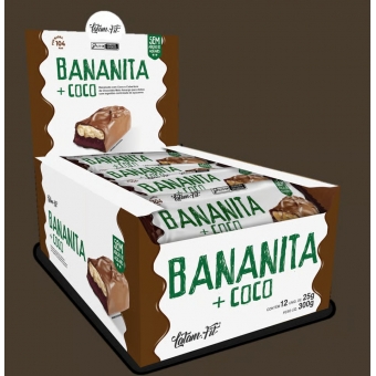 02416 - LATAM FIT BANANITA C/ COCADA E CHOCO ZERO 12X25G