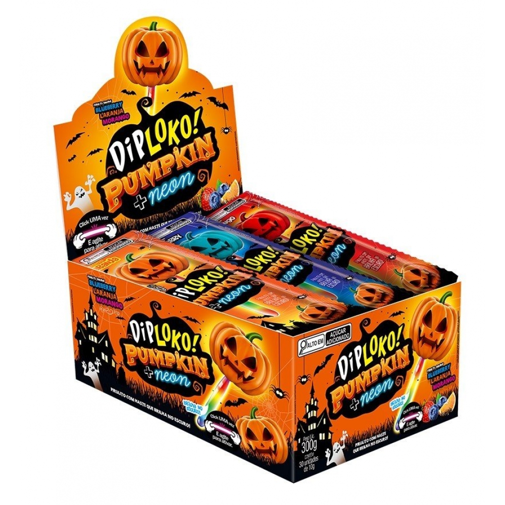 01737 - DIPLOKO NEON PUMPKIN 30X10G - 01737