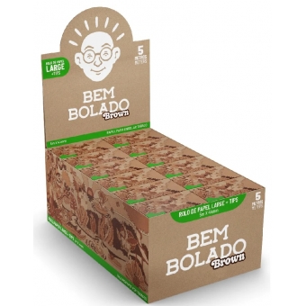 02064 - BEM BOLADO SEDA BROWN ROLLS TIPS LARGE