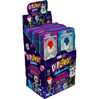 01671 - DIPLOKO CAVEIRAS MEXICANAS NEON 24X12G