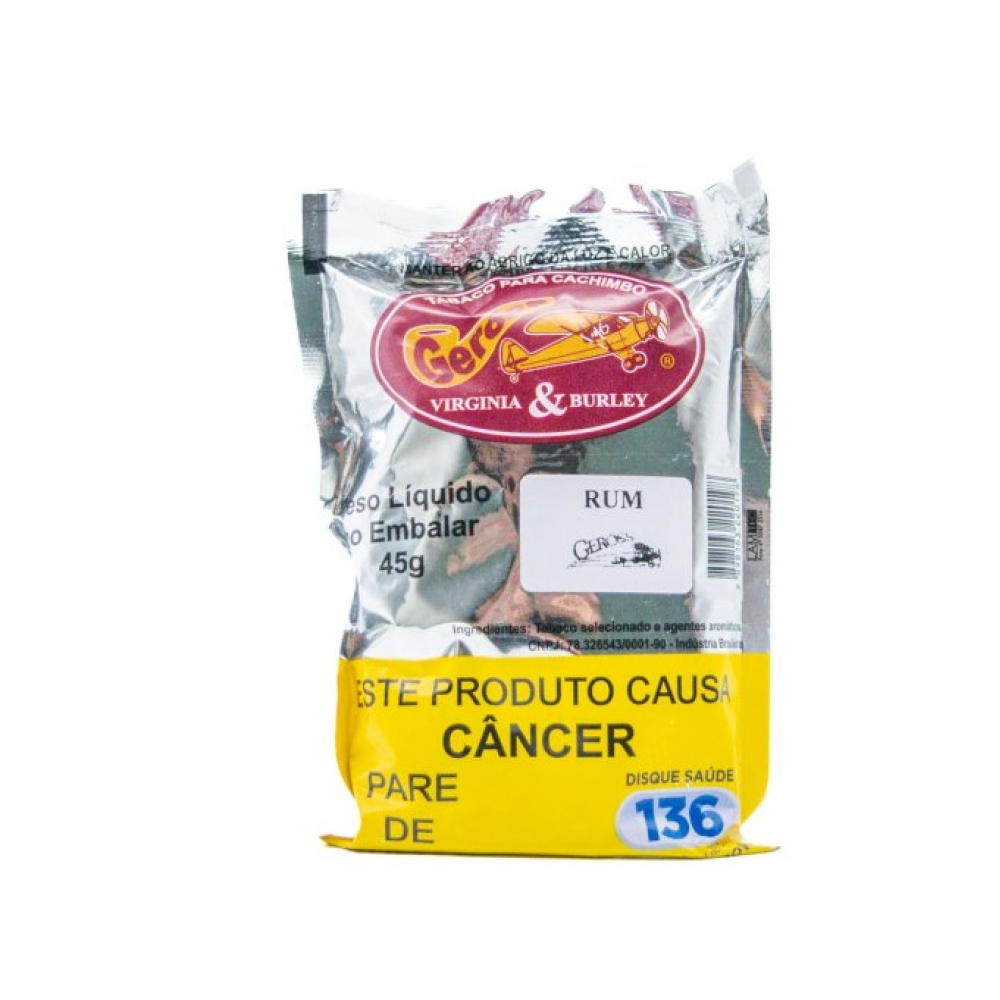 10089 - GEROSS RUM 45G TABACO CACHIMBO - 10089