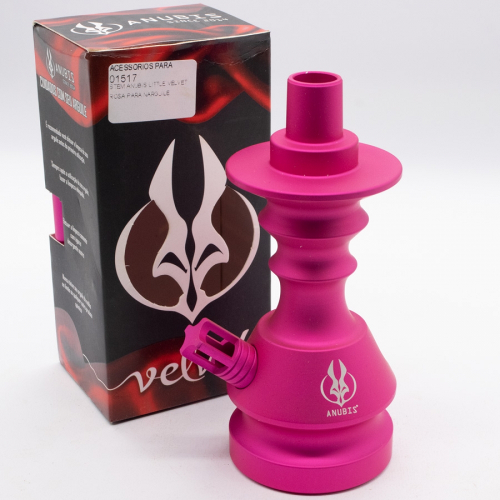 01517 - STEM ANUBIS LITTLE VELVET ROSA - 01517