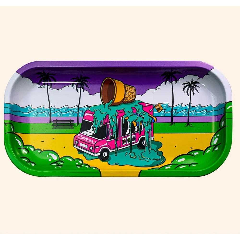 02046 - SADHU BANDEJA METAL RETANGULAR - 02046