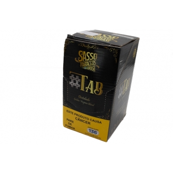 01850 - TABACO SASSO TAB DISPLAY C/ 5 BAGS DE 25G