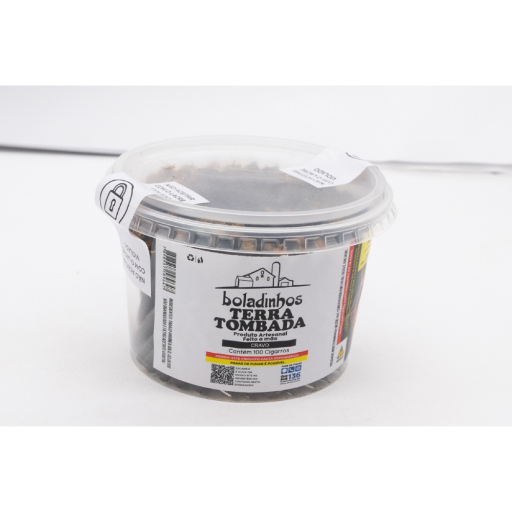 02079 - CIGARRO TERRA TOMBADA BLACK C/100 - 02079