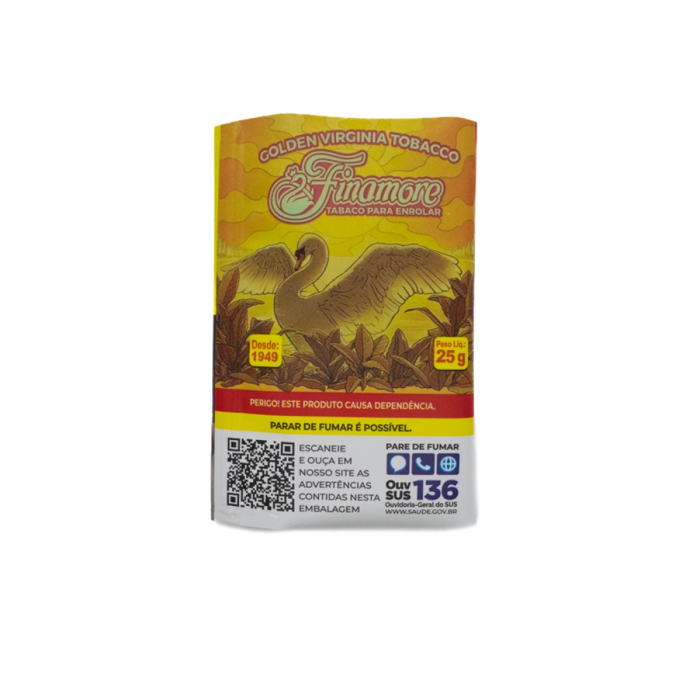 02190 - FINAMORE GOLDEN VIRGINIA NATURAL 25G - 02190