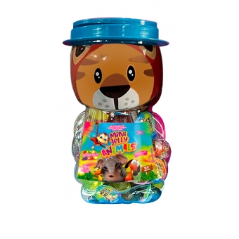 01830 - MINI JELLY ANIMALS SABOR SORTIDO 100X15G
