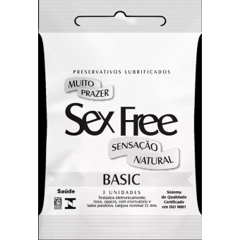 02088 - PRESERVATIVO MASC BASIC LUB