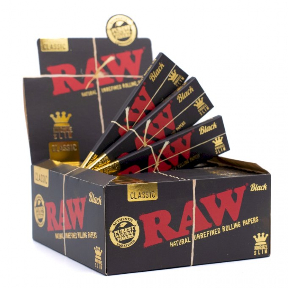 01063 - RAW CLASSIC BLACK SEDA - 01063