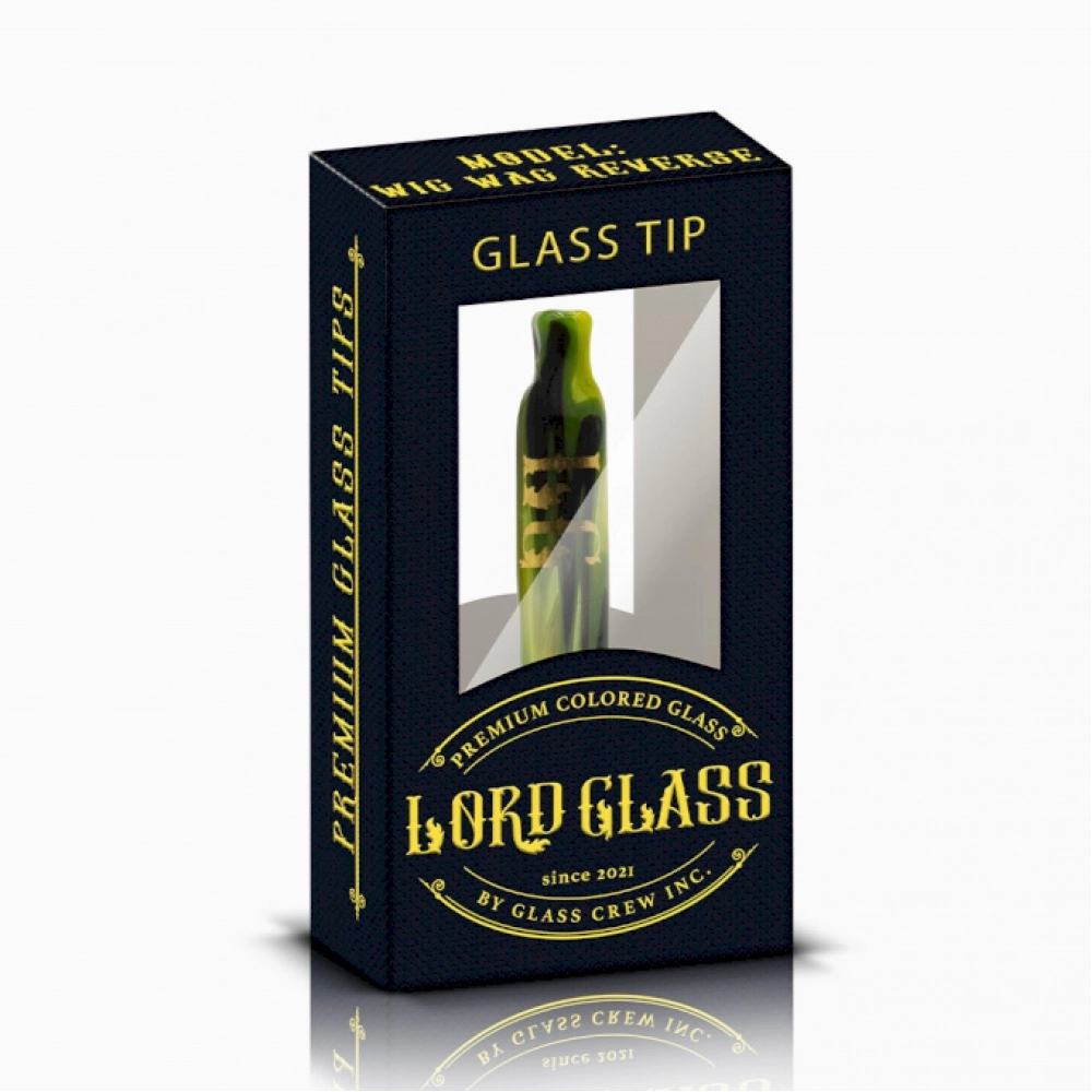 00874 - PITEIRA VIDRO LORD GLASS WIG WAG REVERSE - 00874