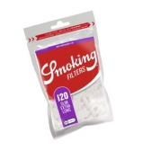 02033 - SMOKING FILTRO ACETATO EXTRA LONG 6X30 C/120UN - 02033
