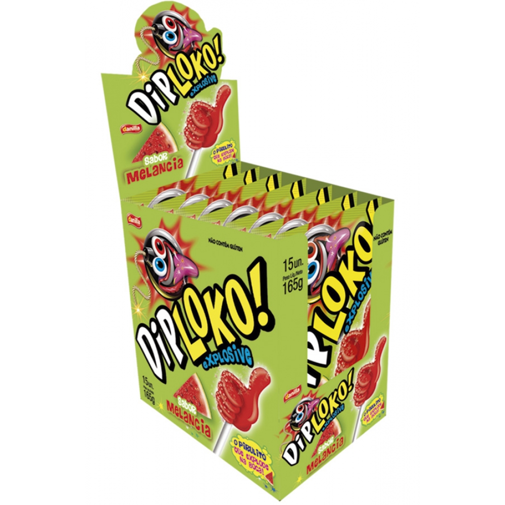 01662 - DIPLOKO BOOM MELANCIA LIKE 15X11G - 01662