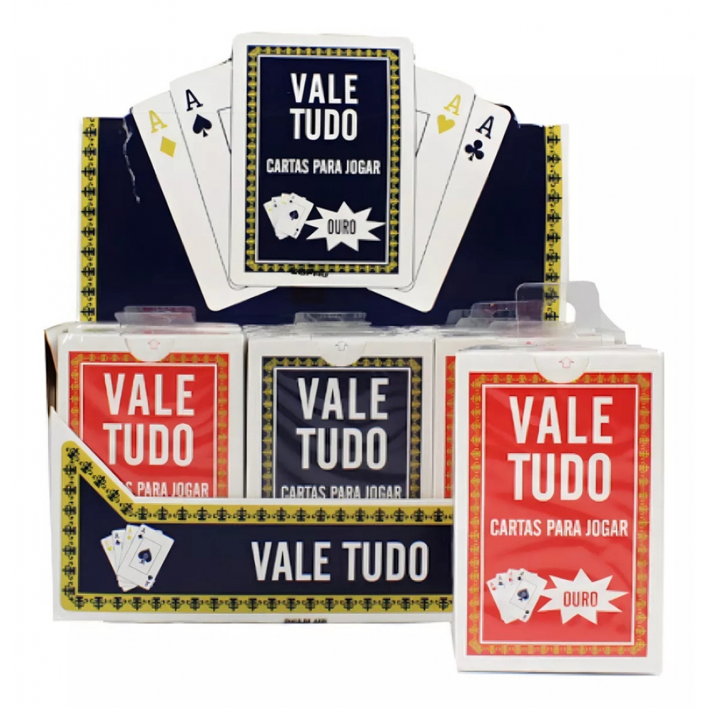 01361 - BARALHO VALE TUDO OURO AS COPAG - 01361